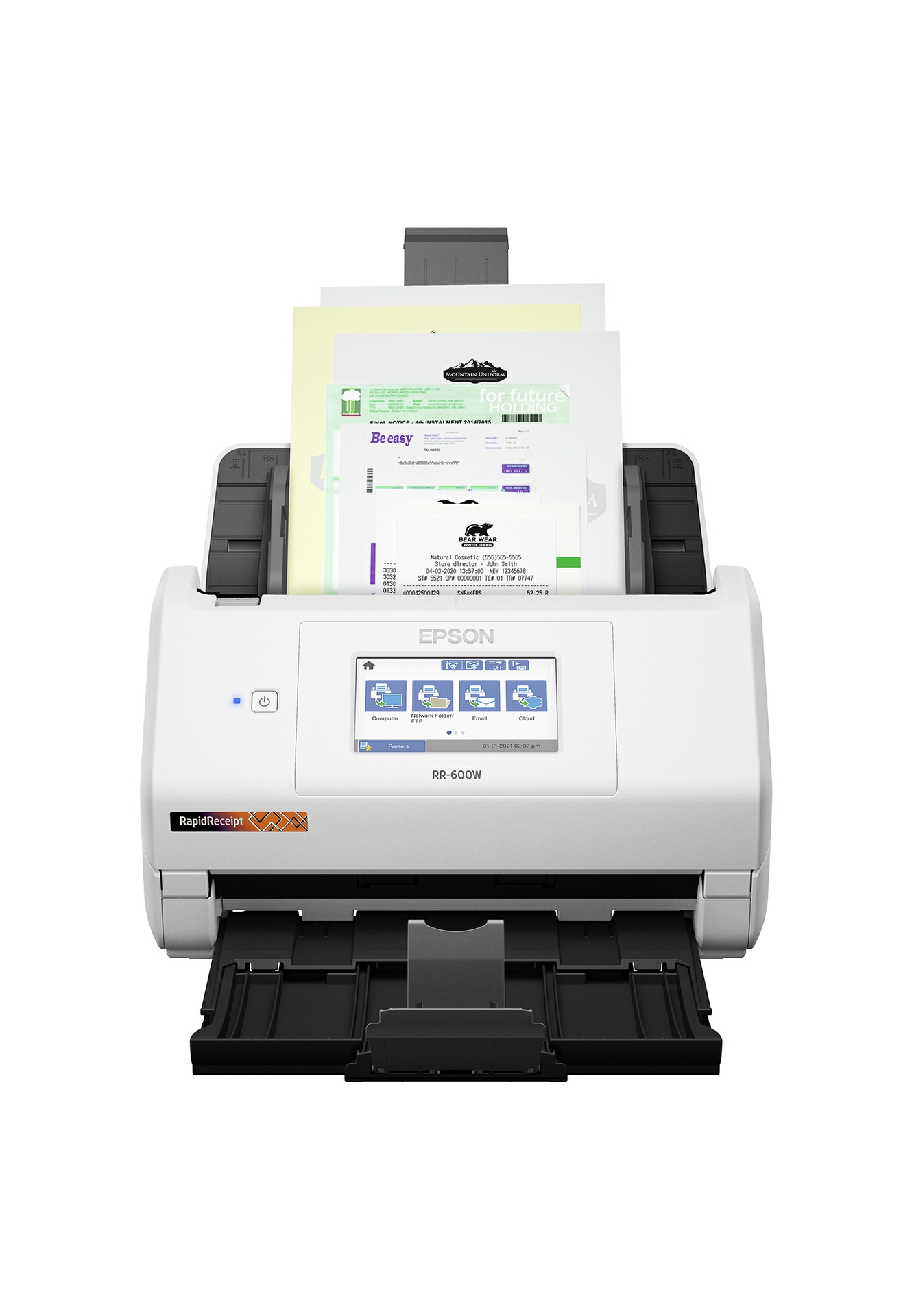 EPSON　レジセット　m336a、 cda336、TM302-613W Epson RapidReceipt RR-600W Document Scanner Named a Good